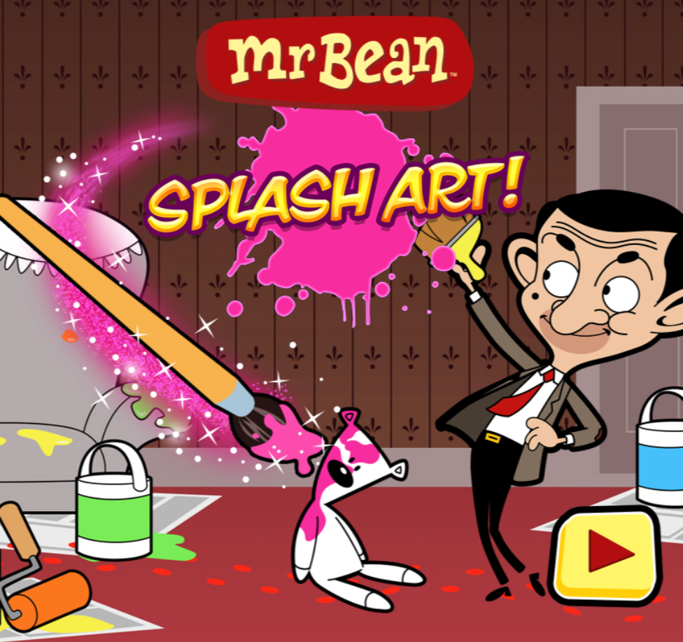 Mr Bean Splash Art